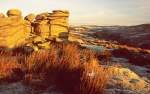 Combestone Tor - First Touch of Sun