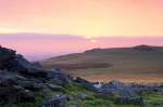 Cox Tor from Gt Staple at Sunset