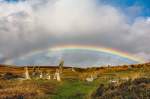 Rainbow over Scorhill Stone Circle